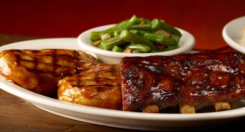 Grilled BBQ Chicken & Ribs