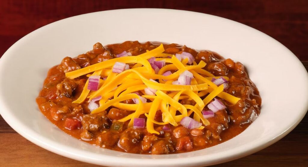 Texas Red Chili With Beans (Bowl)